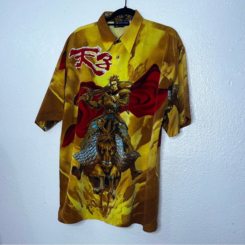 Vintage billion bay anime warrior shirt size Large